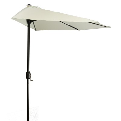 Patio Half Umbrella - 9' - By Trademark Innovations (Spa)   565883775